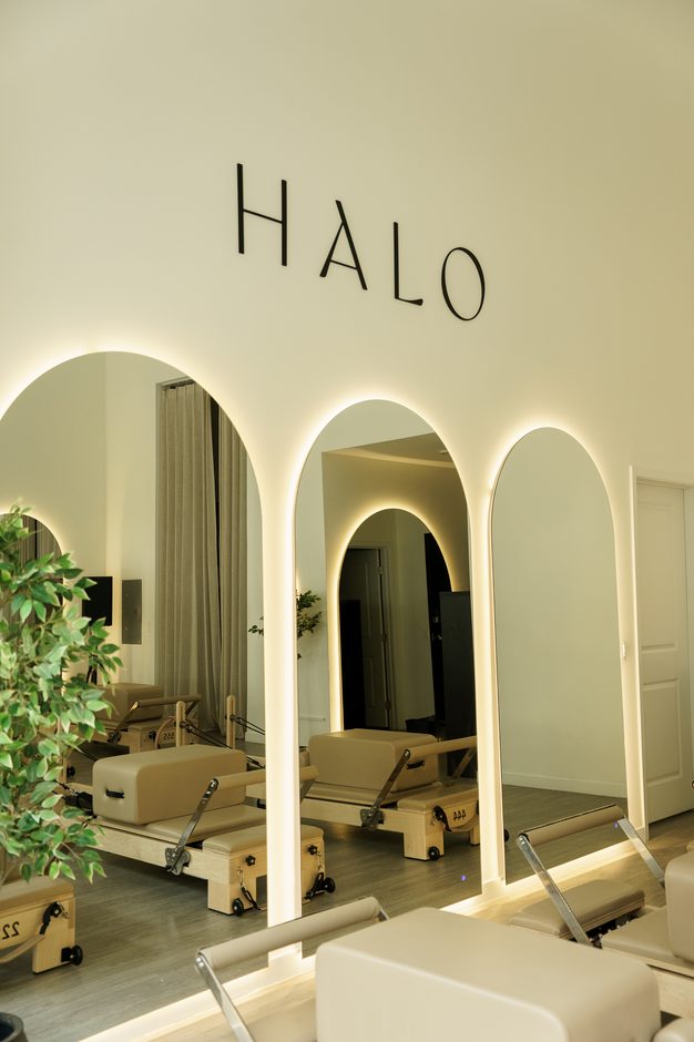 The Studio HALO reformer room